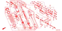 AMORTISSEUR ARRIERE pour Honda CRF 250 R de 2011