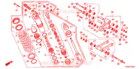 AMORTISSEUR ARRIERE pour Honda CRF 250 R de 2011