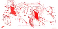 RADIATEUR pour Honda CRF 250 R de 2014