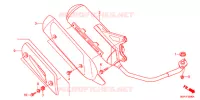 SILENCIEUX D'ECHAPPEMENT pour Honda VISION 50 R REPSOL de 2013