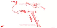 BEQUILLE pour Honda CBR 1000 RR ABS TRICOLORE de 2015