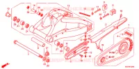 BRAS OSCILLANT pour Honda CBR 1000 S ABS de 2014