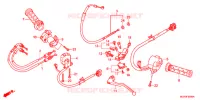 LEVIER DE GUIDON   CABLE   COMMODO pour Honda CBR 1000 S ABS de 2014