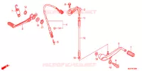 PEDALE pour Honda CBR 1000 S ABS de 2014