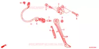 BEQUILLE pour Honda CBR 1000 RR SP ABS TRICOLOUR de 2014