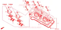 COUVRE CULASSE pour Honda CBR 1000 RR SP ABS TRICOLORE de 2014