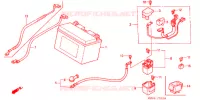 BATTERIE ('01 '06) pour Honda CBR 600 F4i de 2006