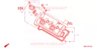 COUVRE CULASSE pour Honda CBR 600 F4i de 2006