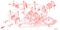 CULASSE (F) pour Honda CRF 450 R de 2015