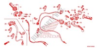 LEVIER DE GUIDON   CABLE   COMMODO pour Honda CRF 450 R de 2015