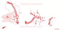 PEDALE   KICK pour Honda CRF 450 R de 2015