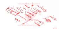 OUTIL pour Honda CBR 600 RR TRICOLORE de 2014