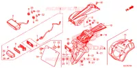 FEU ARRIERE pour Honda CBR 650 F ABS 35KW de 2014