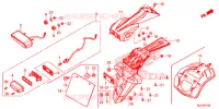 FEU ARRIERE pour Honda CBR 650 F ABS de 2014