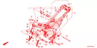 CADRE pour Honda CBR 650 F de 2014
