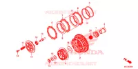 EMBRAYAGE pour Honda CBR 650 F de 2014