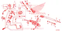 GUIDON   TE DE FOURCHE pour Honda CBR 650 F de 2014
