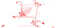 PEDALE pour Honda CBR 650 F de 2014