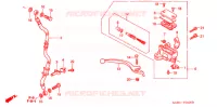 MAITRE CYLINDRE DE FREIN AVANT pour Honda FS 125 SONIC M de 2002
