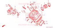 CULASSE pour Honda FS 125 SONIC M de 2005