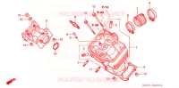 CULASSE pour Honda FS 125 SONIC M de 2006