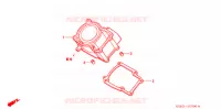 CYLINDRE pour Honda FS 125 SONIC M de 2006