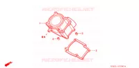 CYLINDRE pour Honda FS 125 SONIC M de 2008