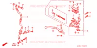 MAITRE CYLINDRE DE FREIN AVANT pour Honda FS 125 SONIC M de 2008