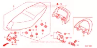 SELLE pour Honda FS 125 SONIC M de 2008