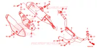SILENCIEUX D'ECHAPPEMENT pour Honda MSX 125 de 2014