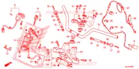 GUIDON   TE DE FOURCHE pour Honda NC 750 POLICE de 2015