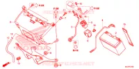 BATTERIE pour Honda NC 750 POLICE de 2015