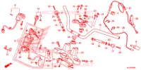 GUIDON   TE DE FOURCHE pour Honda NC 750 POLICE de 2015