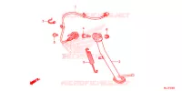 BEQUILLE pour Honda NC 750 X ABS de 2015