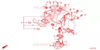 CACHE CENTRAL pour Honda NC 750 X ABS de 2015