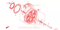 ROUE AVANT pour Honda NC 750 X ABS de 2015