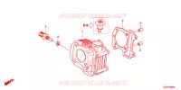 CYLINDRE pour Honda VISION 50 R de 2014