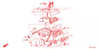 PROTEGE JAMBES pour Honda VISION 50 R de 2014
