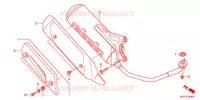 SILENCIEUX D'ECHAPPEMENT pour Honda VISION 50 R de 2014