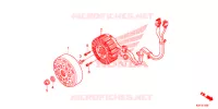 ROTOR   STATOR pour Honda SH 125 ABS D SPECIAL 5ED de 2014