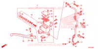 MAITRE CYLINDRE DE FREIN AVANT pour Honda SH 125 SPORTY de 2014