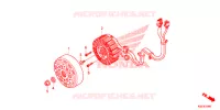 ROTOR   STATOR pour Honda SH 150 ABS SPORTY SPECIAL 2E de 2015