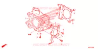 CYLINDRE pour Honda SH 150 ABS SPORTY de 2015