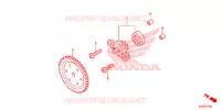 POMPE A HUILE pour Honda SH 150 ABS SPORTY de 2015
