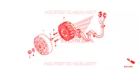 ROTOR   STATOR pour Honda SH 150 ABS SPORTY de 2015