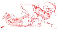 GUIDON   CARENAGE pour Honda SH 150 ABS SPECIAL 3ED de 2014