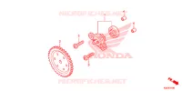 POMPE A HUILE pour Honda SH 150 ABS SPECIAL 3ED de 2014