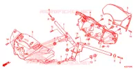 GUIDON   CARENAGE pour Honda SH 150 ABS SPECIAL 4E de 2014