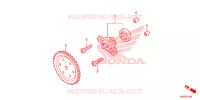 POMPE A HUILE pour Honda SH 150 ABS STANDARD de 2014