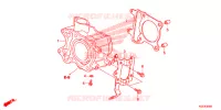 CYLINDRE pour Honda SH 150 ABS STANDARD de 2014